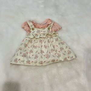Daisy Fuentes Pink Floral Baby Dress